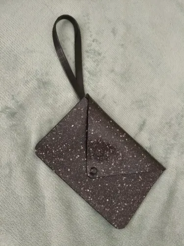 Bolsa/carteira Melissa - Preta com Glitter