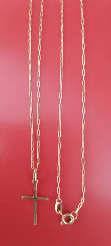 Cordão de ouro 18k 750, Cartier maciço vendo ou troco valor negociável 2.300
