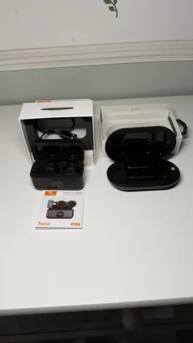 2 microfones Lapela tipo C seminovos.