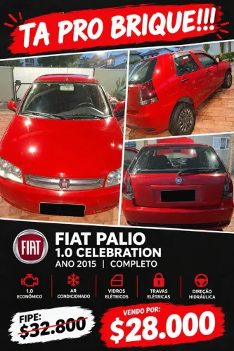 Fiat Palio 1.0 Cel. Econ./italia F.flex 8V 4P 2014