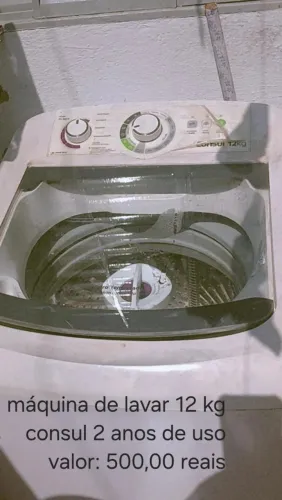 Máquina de lavar usada em ótimas condições