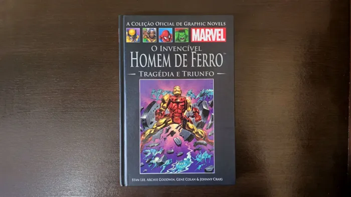 O Invencível Homem de Ferro - Tragédia e Triunfo - Marvel - HQ Salvat