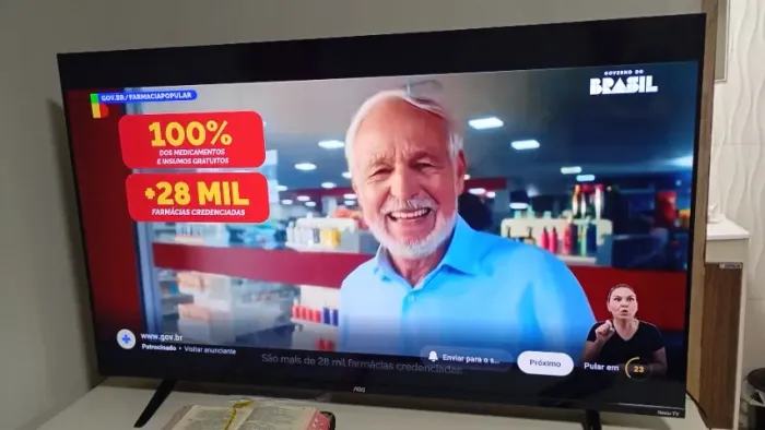 Tv 50 polegada