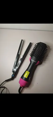 Kit Escova Secadora e Chapinha Prancha