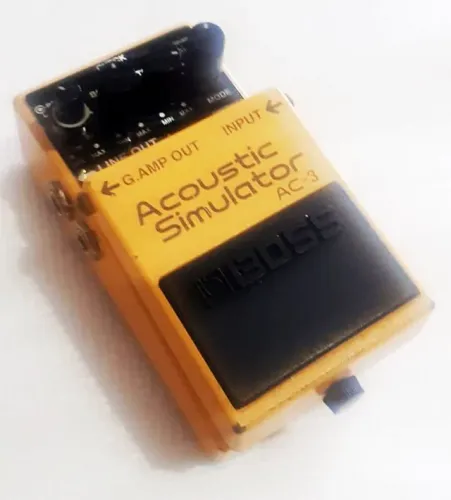 Pedal Boss AC-3 Acoustic Simulator Simulador de Violão - Estuda Troca  