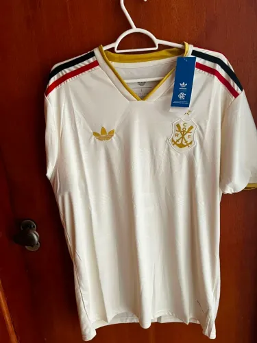 Camisa flamengo bege versão torcedor