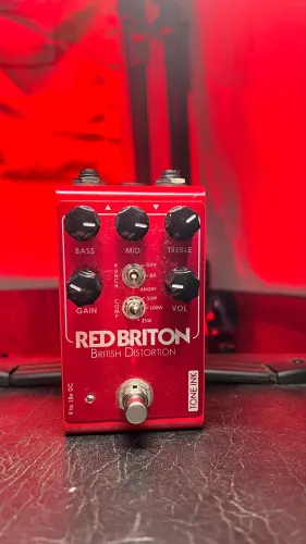 Pedal distorção Tone Ink Red Briton