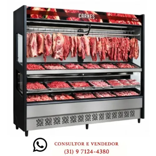 Balcão de Açougue 2x2M Polar 220V