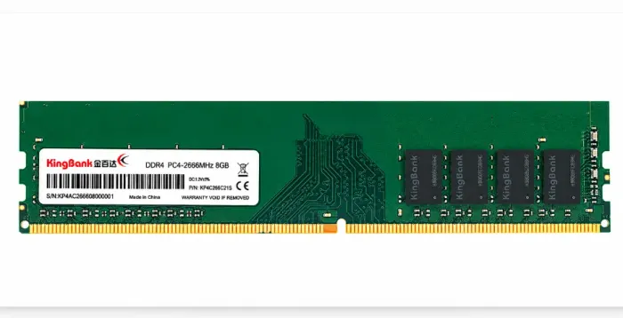 Kingbank DDR4 8GB, 2666MHz para desktop chip SK Hynix