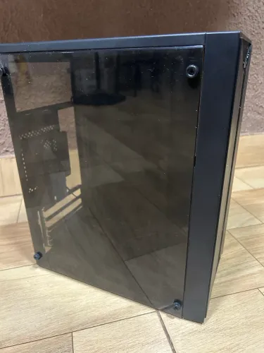 Gabinete Mini-Tower, RGB, Preto com Fan