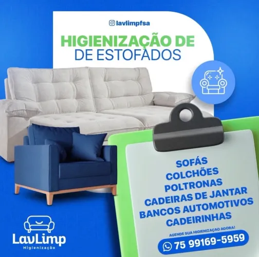Limpeza de Sofá