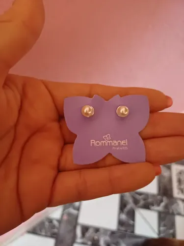 Brinco Feminino em prata Rommanel