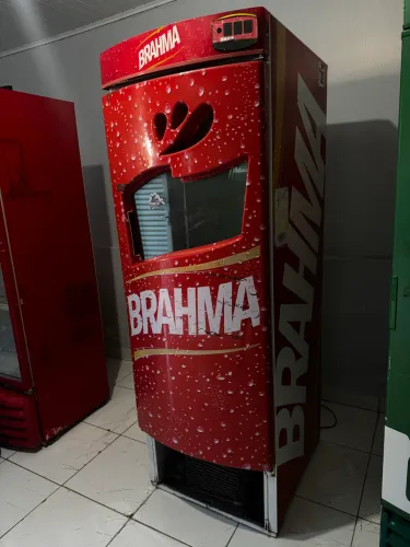 Máquina de assar frango e Freezer 