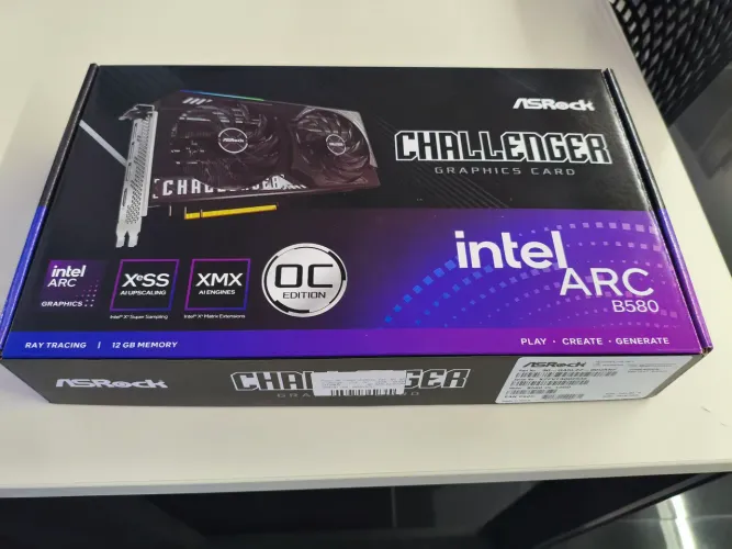 Placa de Vídeo ARC B580 Intel 12gb 