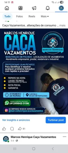 Encanador atendimento 24hrs