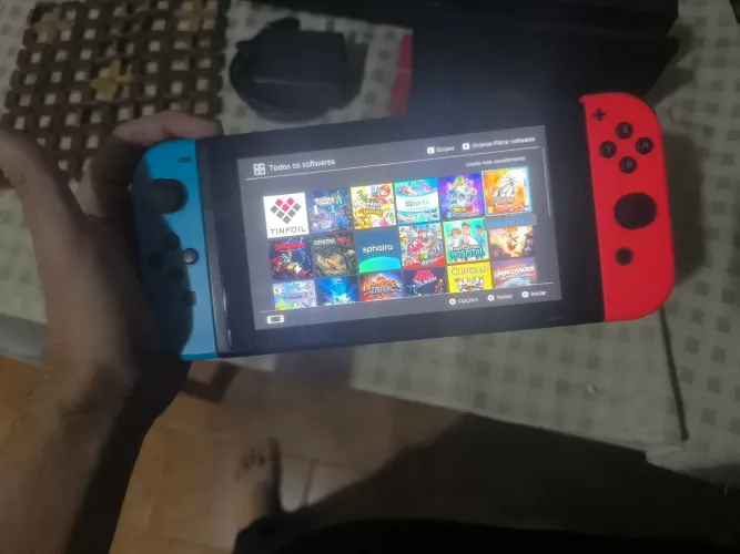 Nintendo switch v2 desbloqueado