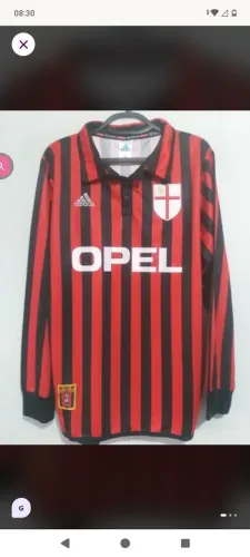 Camisa AC Milan Edicao Especial Centenario Clube Nova Etiqueta Loja