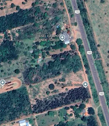 Terreno com frente direta para a BR-163 | 50x200m | Chácara das Mansões