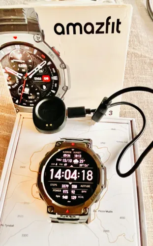 Relógio Amazfit T Rex 3 Gps Amoled Original Smartwatch