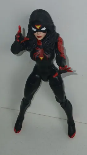 BONECO ACTION FIGURE MARVEL LEGENDS MULHER ARANHA JESSICA DREW