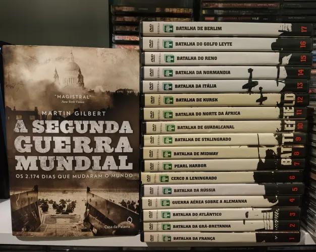 Combo Segunda Guerra Mundial (Livro & DVDs)