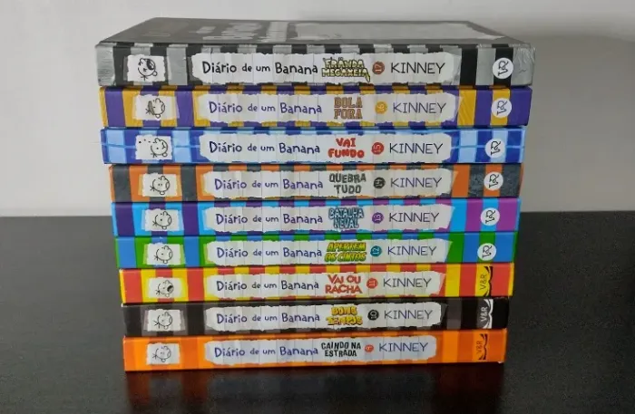 Diário de um Banana Coleção Capa Dura 9 ao 17