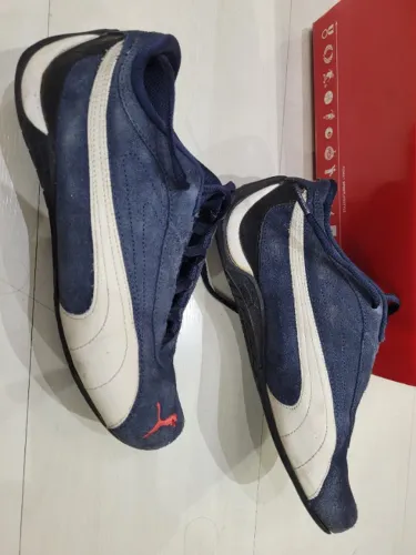 Tênis PUMA Drift Cat Camurça Fem AZUL
