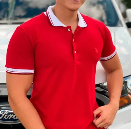 Fardamento GOLA POLO DE QUALIDADE com sua logo