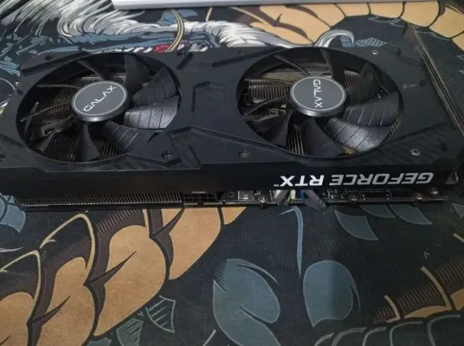 Placa de vídeo RTX 3060 TI Galax