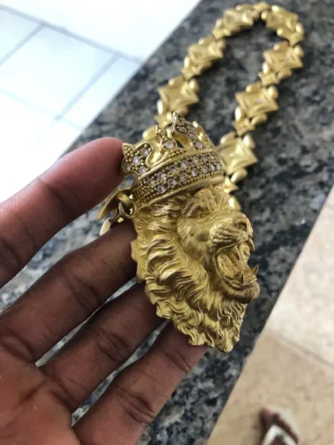 Cordão de moeda antiga
