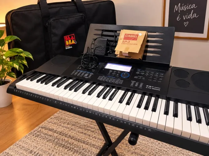Teclado Original Casio CTK-6200