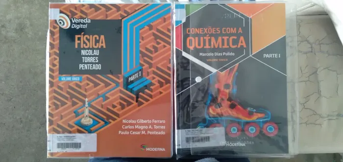 LIVRO: FÍSICA, Penteado e CONEXÕES COM A QUÍMICA, Pulido