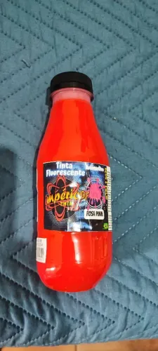 Tinta poliéster automotiva fluorescente Rosa pink 