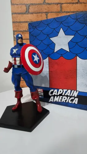 Estátua Capitão América Marvel Comics - Iron Studios (1/10 Art Scale)