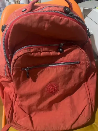 bolsa Kipling laranja 