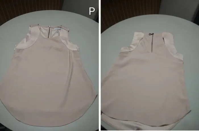 Blusa sem manga