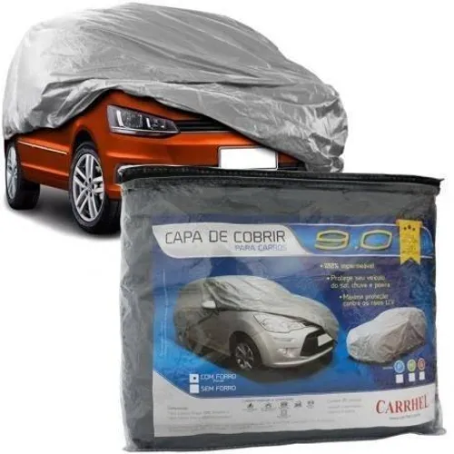 Capa de Proteção Para Cobrir Carro e Moto - Sol / Chuva / Poeira - Carrhell -  P  M  G