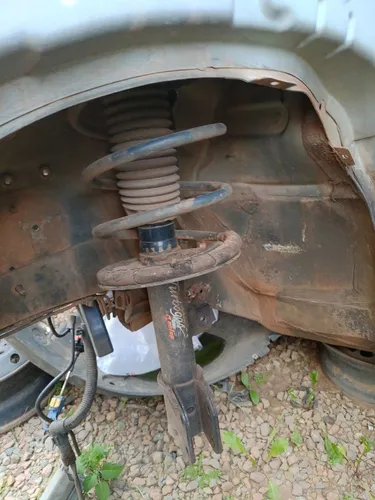 Conjunto de suspensão molas e amortecedor Citroen C4 Pallas 