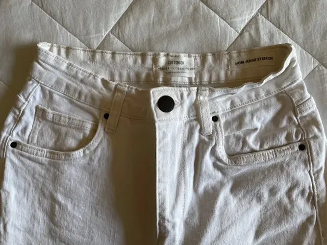 Calça jeans branca