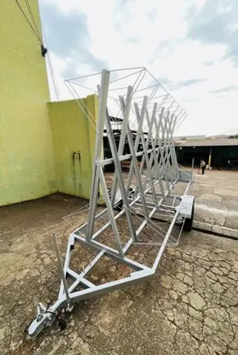 carreta para 16 bikes