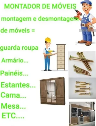Montado de móveis promoção hoje !