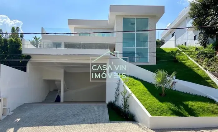 Casa com 4 dormitórios à venda, 519 m² por R$ 3.490.000,00 - Condomínio Marambaia - Vinhed