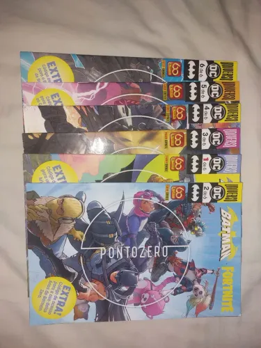 Quadrinhos Fortnite X Batman