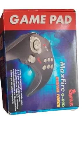 Game Pad Genius Max Fire Novo na Caixa Raridade Old School
