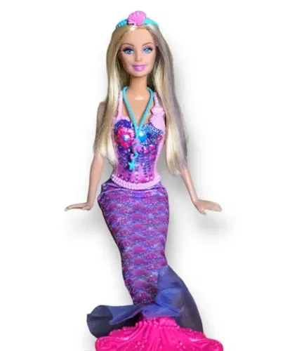 Barbie sereia mix match