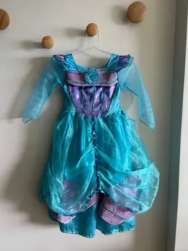 Vestido Ariel 5/6 anos