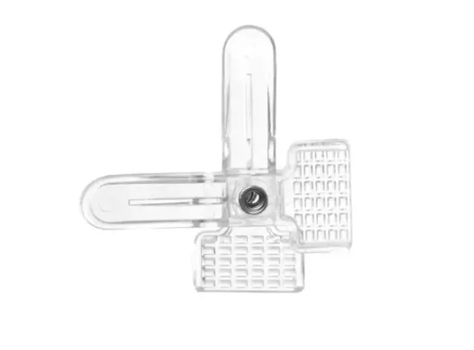 Presilha Acrílico Média Para Cabides 50 Unidades + Resisten
