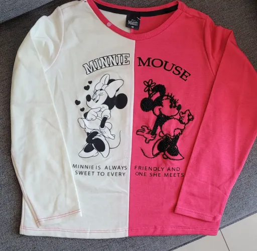 Blusa Minnie Mouse Feminina - Tam 10 