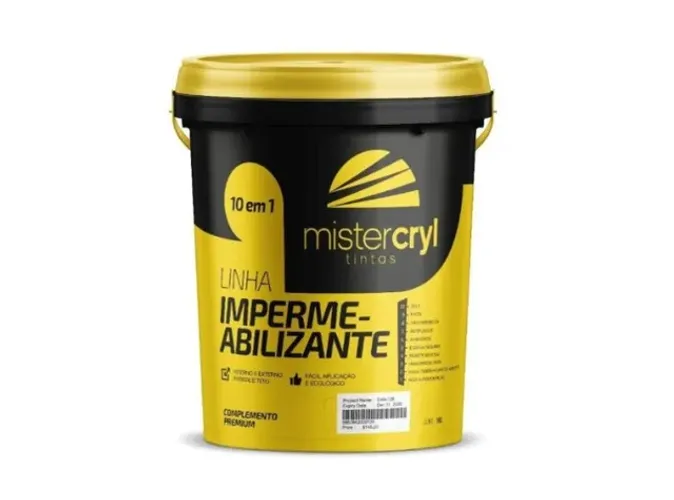 Manta Liquida MisterCryl Balde marca Certificada pelo inmetro