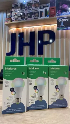 Lâmpada Led Wi-Fi Smart EWS 410 - Loja Fisica